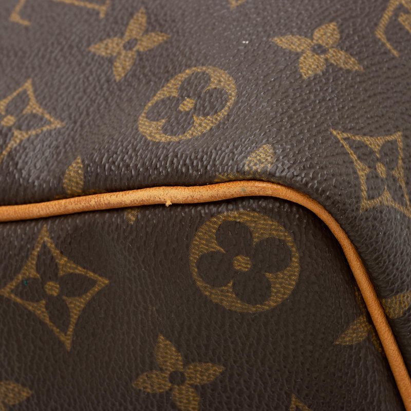 Louis Vuitton Vintage Monogram Canvas Speedy 35 Satchel (SHF-H4SBBN) - Image 18