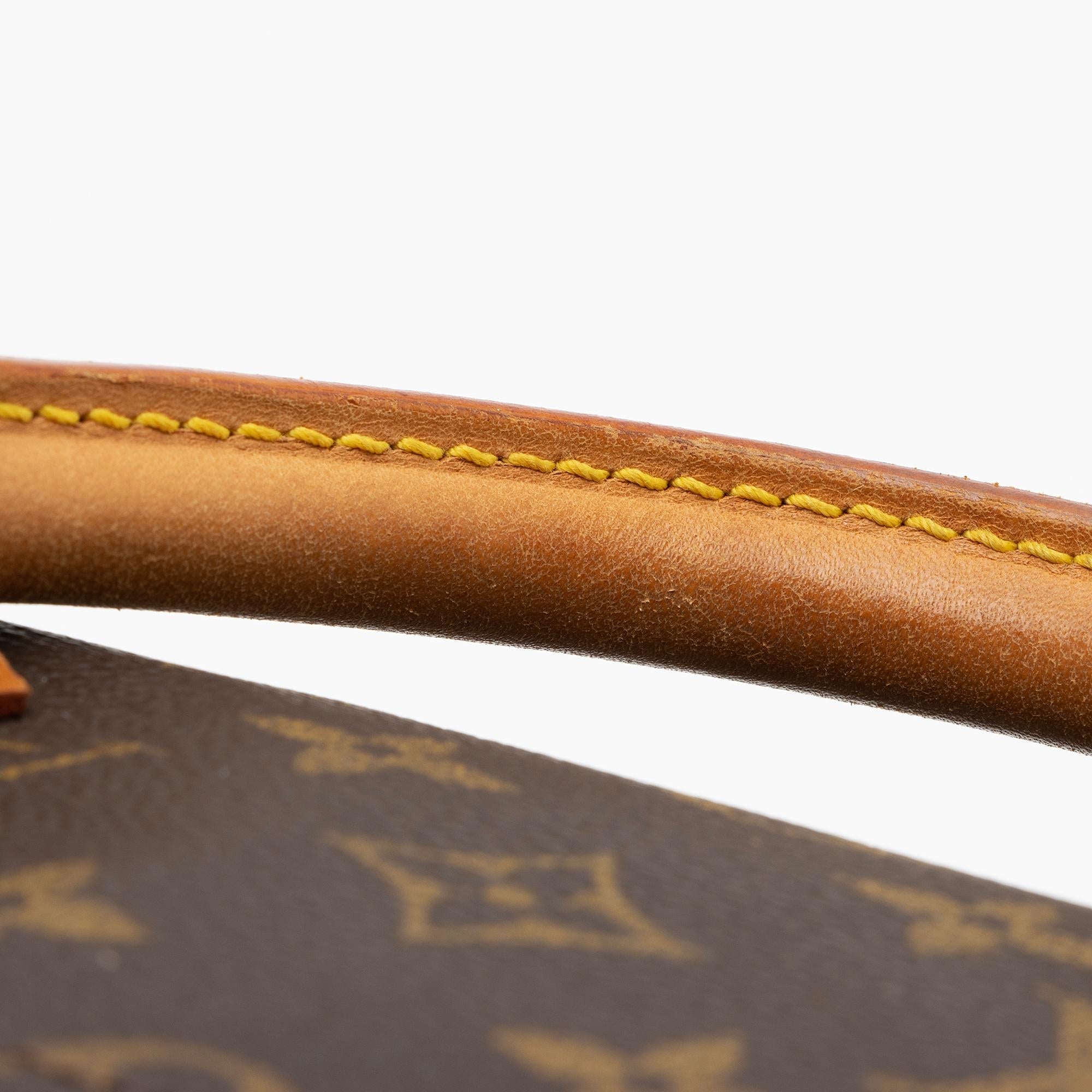 Louis Vuitton Vintage Monogram Canvas Speedy 35 Satchel (SHF-H4SBBN) - Image 9