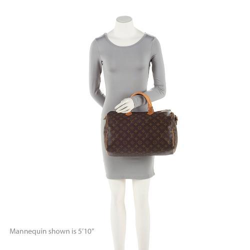 Louis Vuitton Vintage Monogram Canvas Speedy 35 Satchel (SHF-H4SBBN) - Image 4