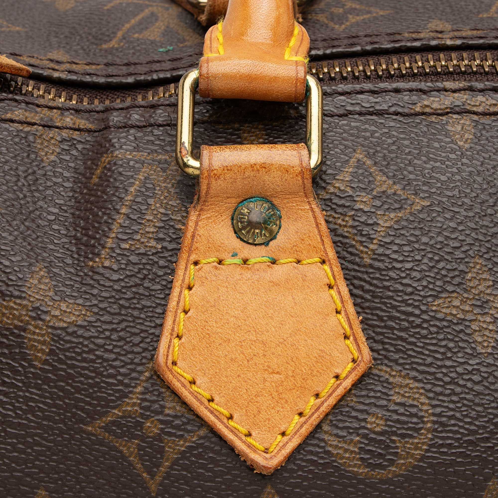 Louis Vuitton Vintage Monogram Canvas Speedy 40 Satchel (SHF-ztojms) - Image 19