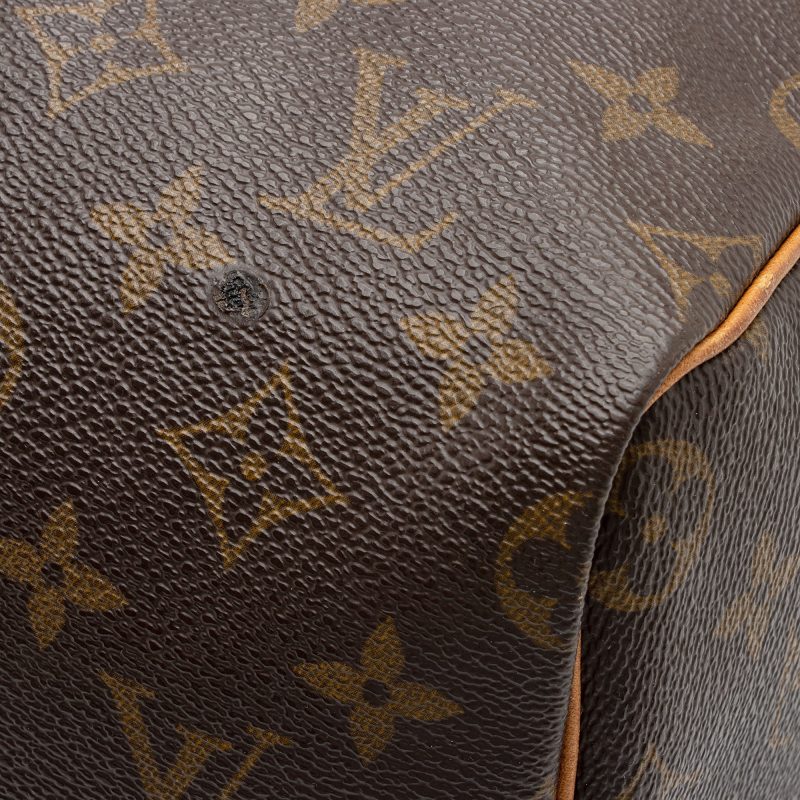 Louis Vuitton Vintage Monogram Canvas Speedy 40 Satchel (SHF-ztojms) - Image 13