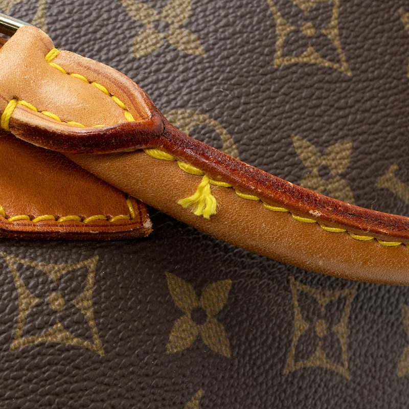 Louis Vuitton Vintage Monogram Canvas Speedy 40 Satchel (SHF-18364) - Image 13