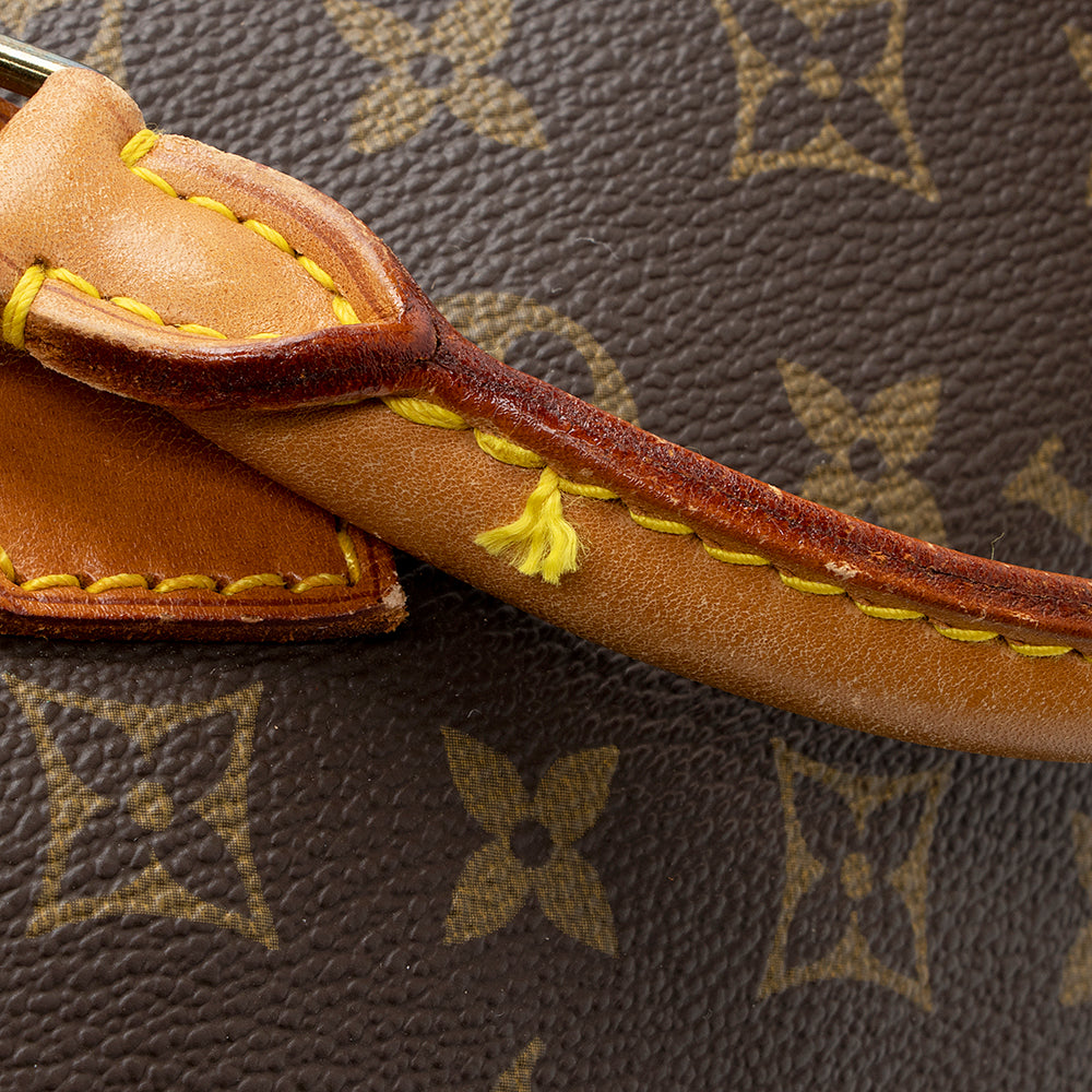 Louis Vuitton Vintage Monogram Canvas Speedy 40 Satchel (SHF-18364) - Image 13