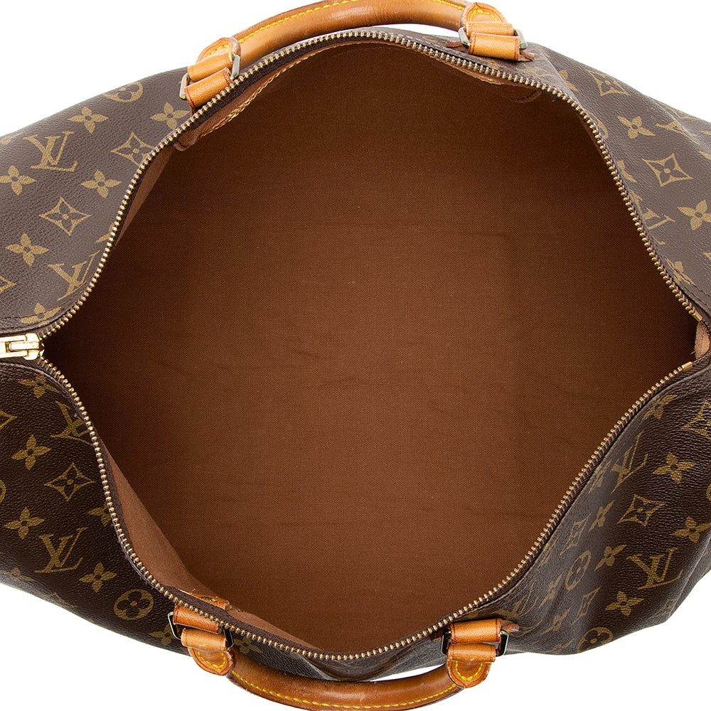 Louis Vuitton Vintage Monogram Canvas Speedy 40 Satchel (SHF-18364) - Image 6