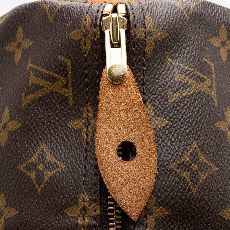 Louis Vuitton Vintage Monogram Canvas Speedy 40 Satchel (SHF-20189) - Image 8