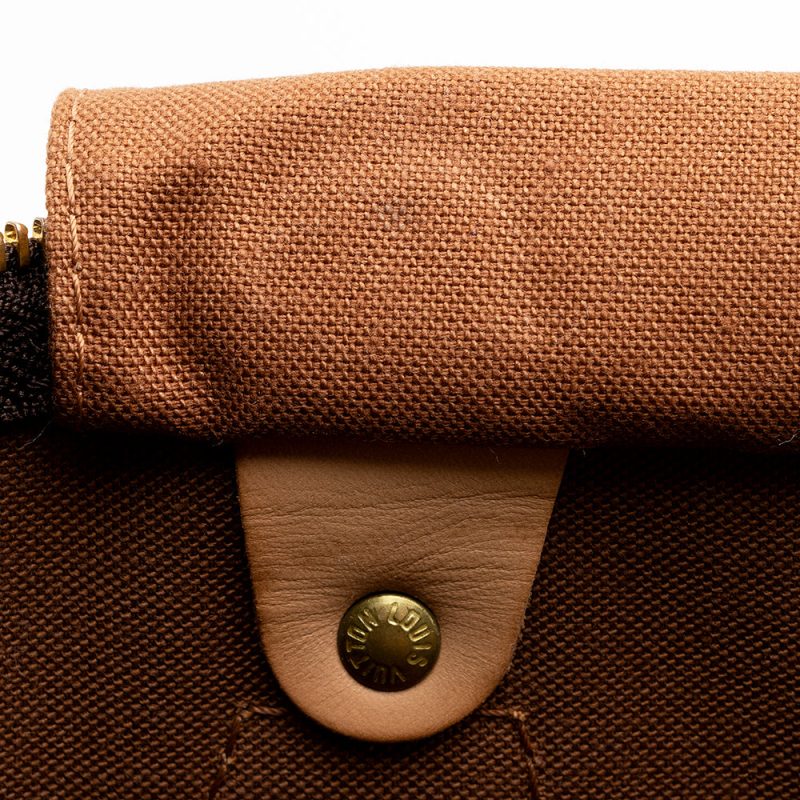 Louis Vuitton Vintage Monogram Canvas Speedy 40 Satchel (SHF-20189) - Image 15