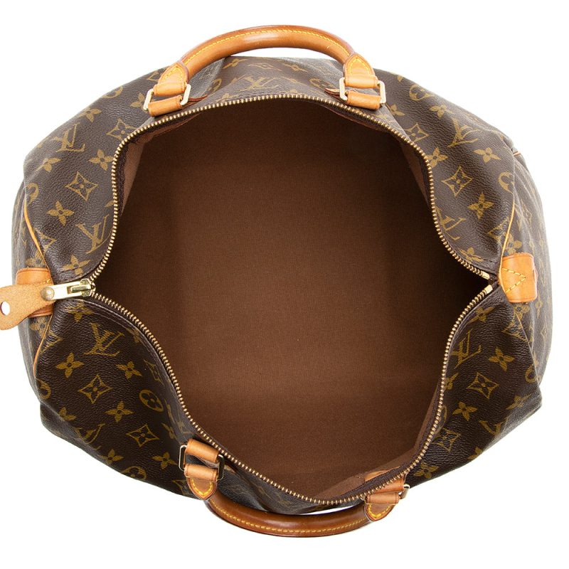 Louis Vuitton Vintage Monogram Canvas Speedy 40 Satchel (SHF-20189) - Image 6