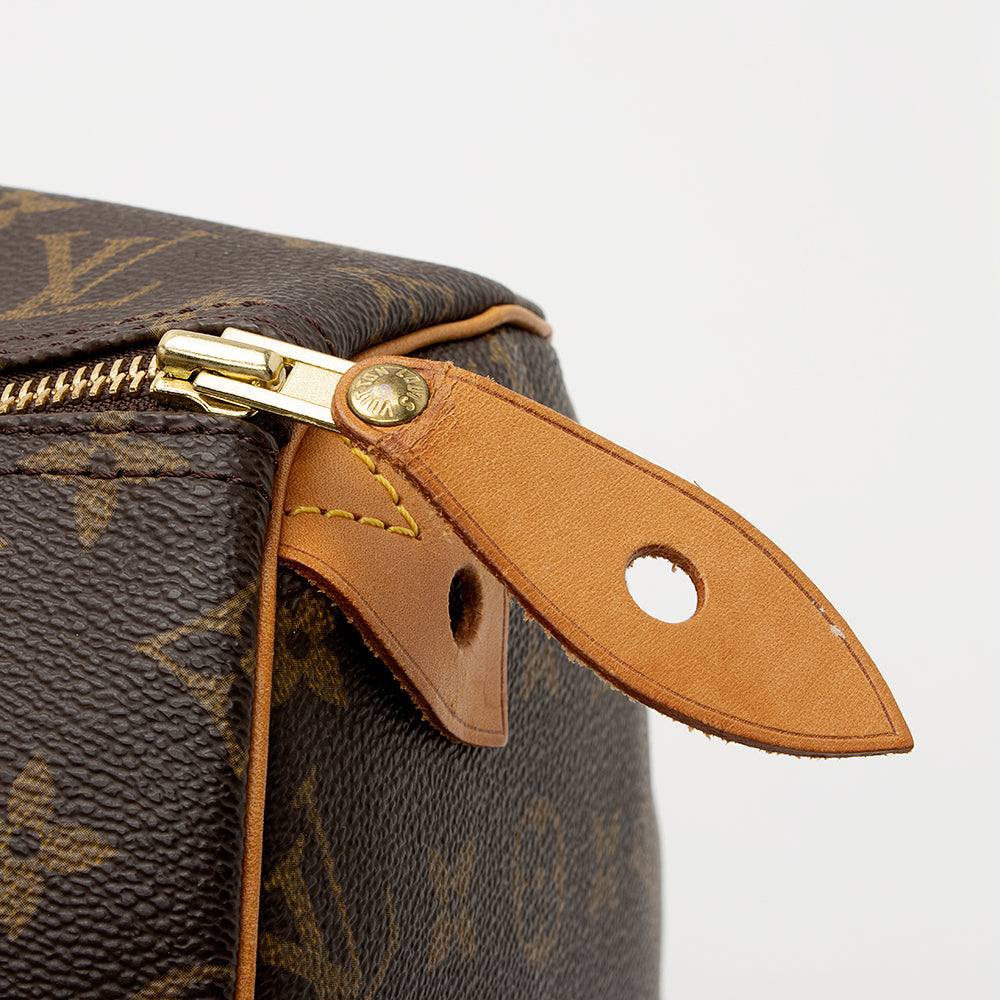 Louis Vuitton Vintage Monogram Canvas Speedy 40 Satchel (SHF-21968) - Image 13