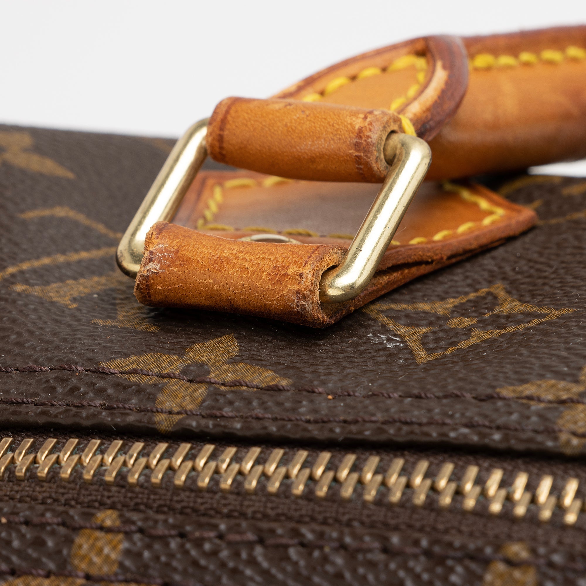 Louis Vuitton Vintage Monogram Canvas Speedy 40 Satchel (SHF-22735) - Image 11