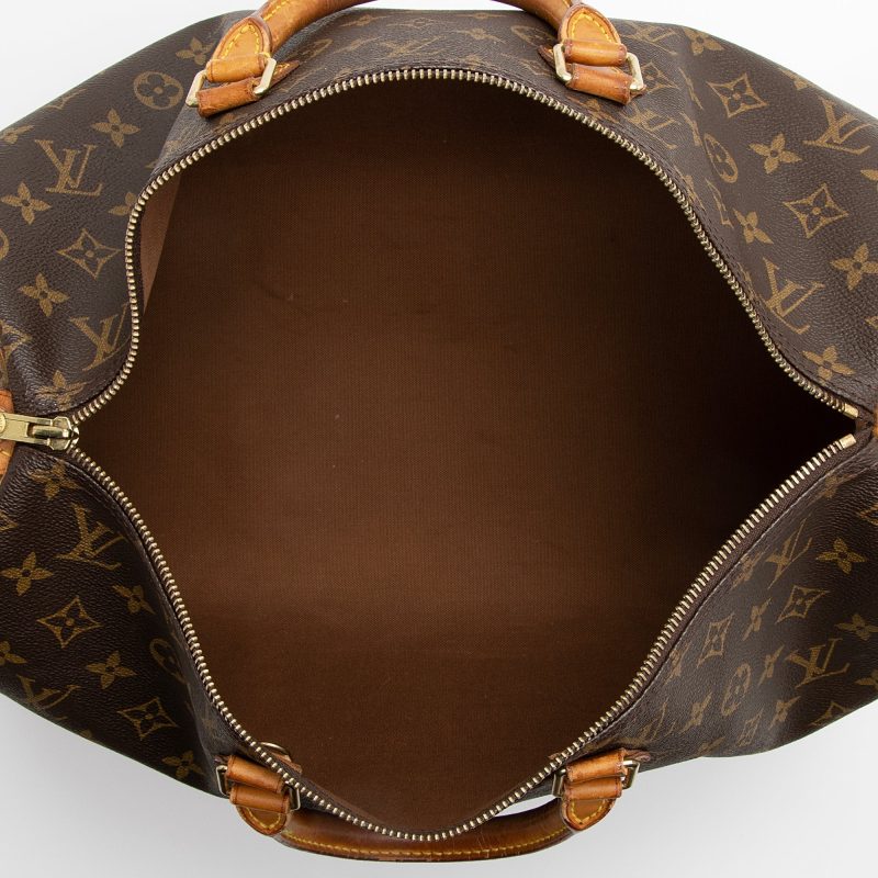Louis Vuitton Vintage Monogram Canvas Speedy 40 Satchel (SHF-22735) - Image 6