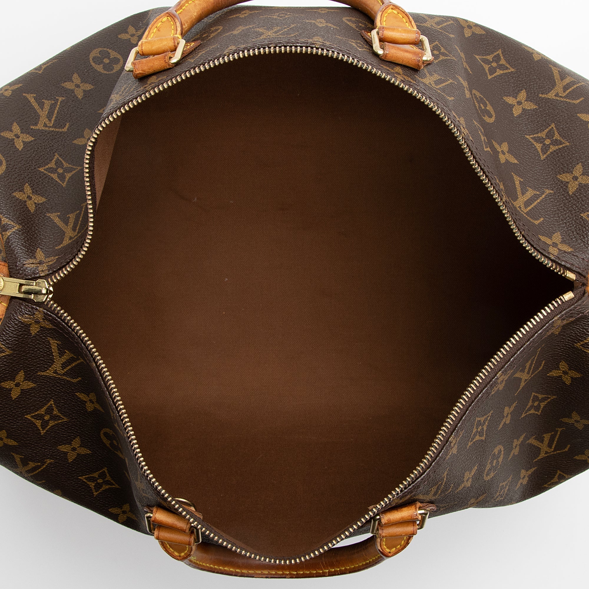 Louis Vuitton Vintage Monogram Canvas Speedy 40 Satchel (SHF-22735) - Image 6