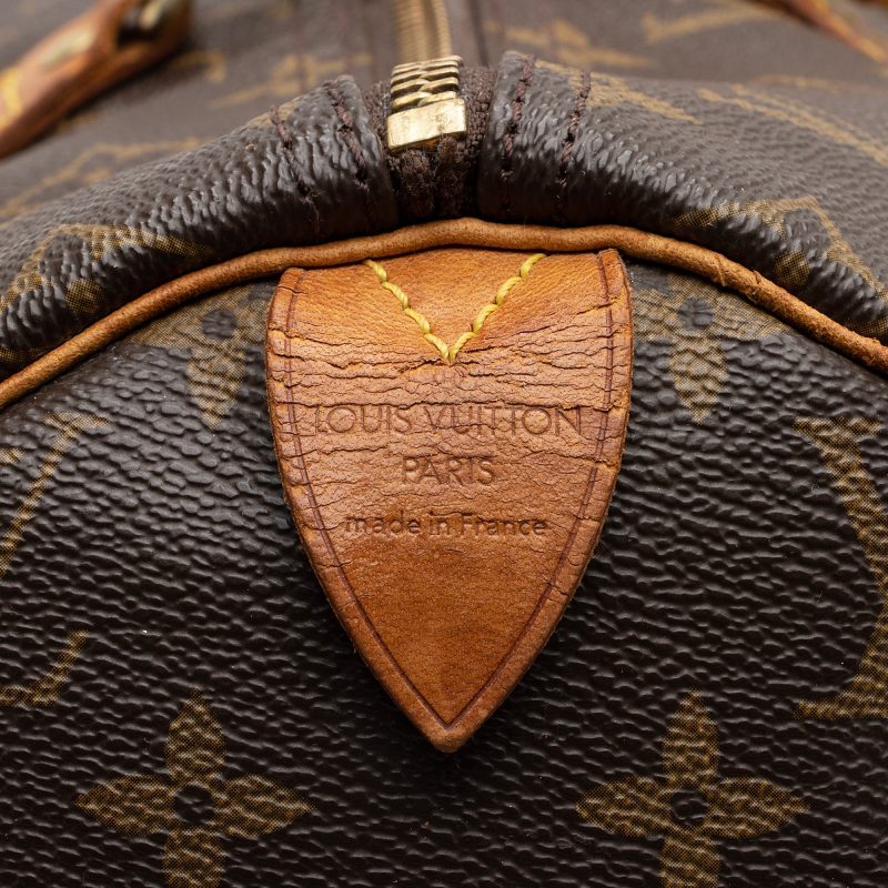 Louis Vuitton Vintage Monogram Canvas Speedy 40 Satchel (SHF-22735) - Image 7