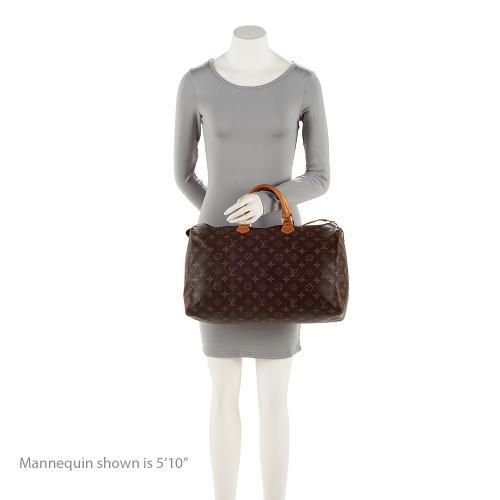 Louis Vuitton Vintage Monogram Canvas Speedy 40 Satchel (SHF-22735) - Image 4