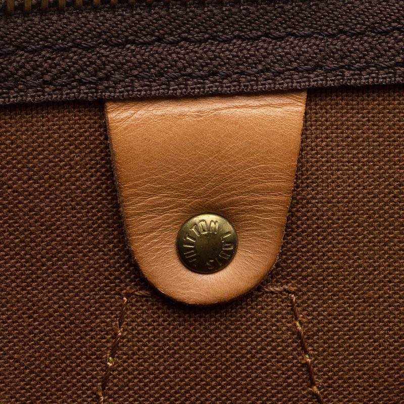 Louis Vuitton Vintage Monogram Canvas Speedy 40 Satchel (SHF-uE7Gjr) - Image 12