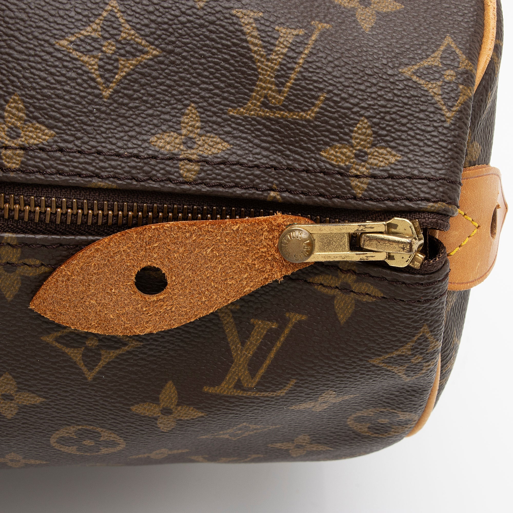 Louis Vuitton Vintage Monogram Canvas Speedy 40 Satchel (SHF-nuboZc) - Image 8
