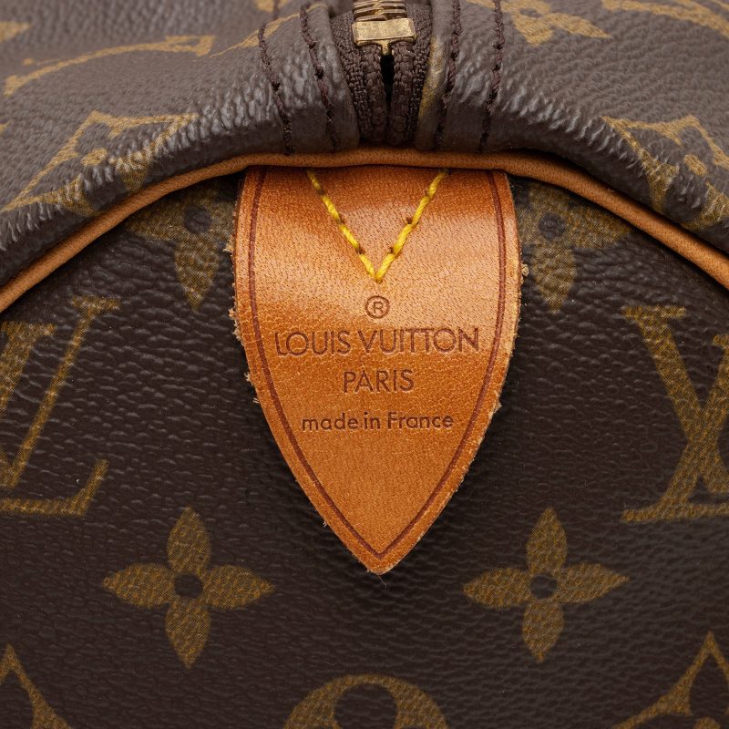 Louis Vuitton Vintage Monogram Canvas Speedy 40 Satchel (SHF-nuboZc) - Image 7