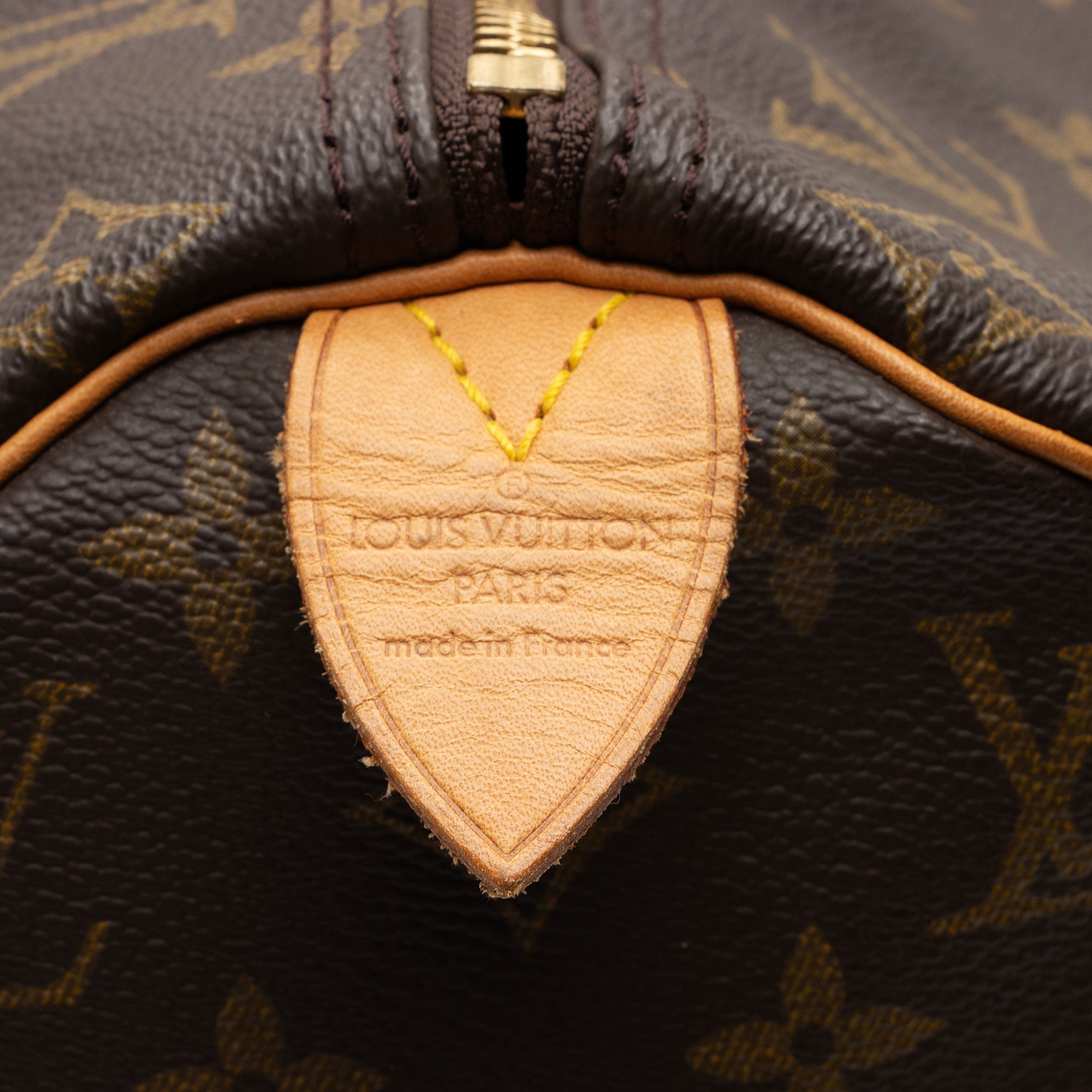 Louis Vuitton Vintage Monogram Canvas Speedy 40 Satchel (SHF-x3wid7) - Image 7