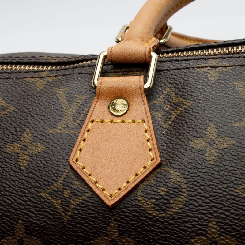 Louis Vuitton Vintage Monogram Canvas Speedy 40 Satchel (SHF-eyYBWC) - Image 15
