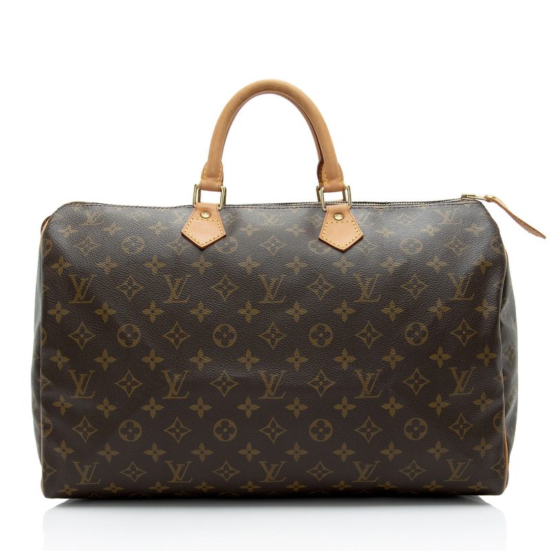 Louis Vuitton Vintage Monogram Canvas Speedy 40 Satchel (SHF-eyYBWC) - Image 17