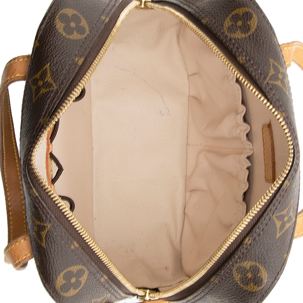 Louis Vuitton Vintage Monogram Canvas Spontini Satchel (SHF-21175) - Image 6