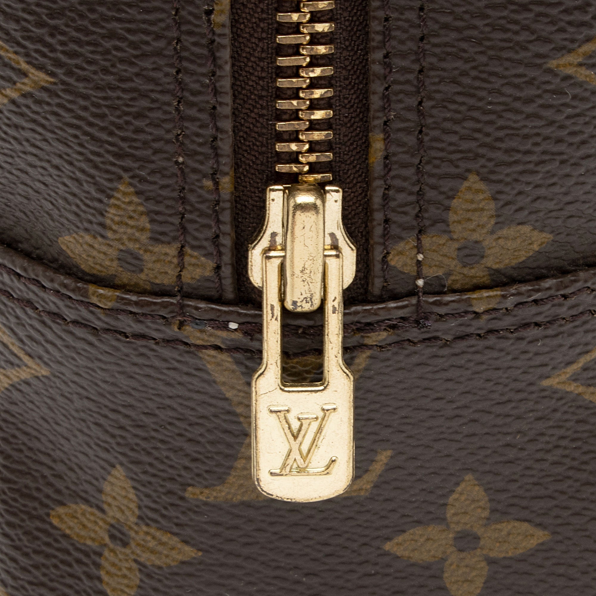 Louis Vuitton Vintage Monogram Canvas Trousse Toiletry Pouch 28 (SHF-JTaeYw) - Image 7