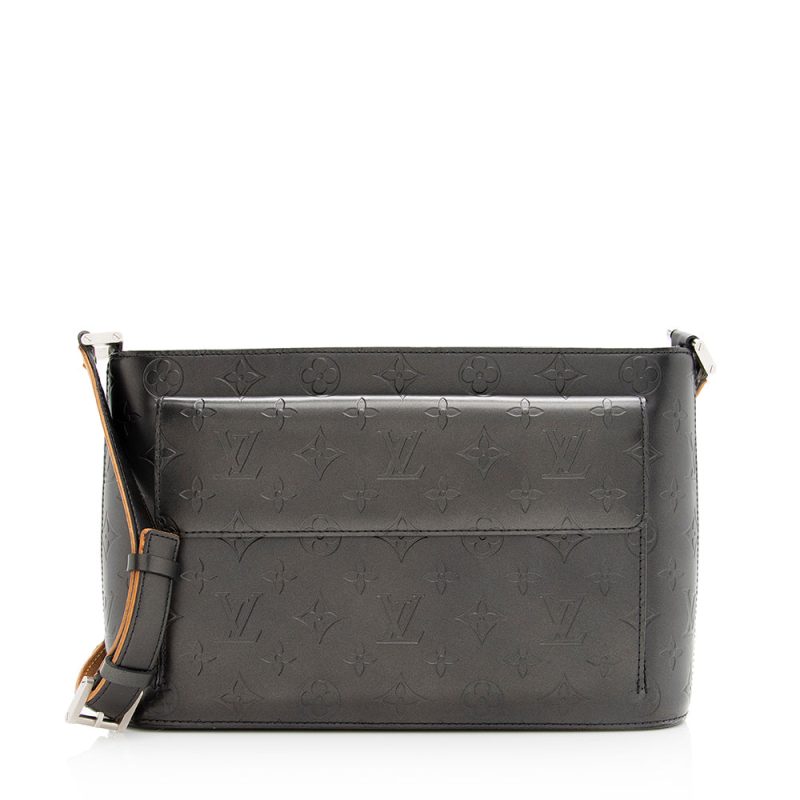 Louis Vuitton Vintage Monogram Mat Allston Shoulder Bag (SHF-20099) - Image 14
