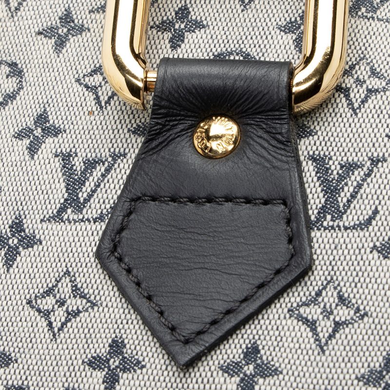 Louis Vuitton Vintage Monogram Mini Lin Alma Haut Satchel (SHF-22280) - Image 9