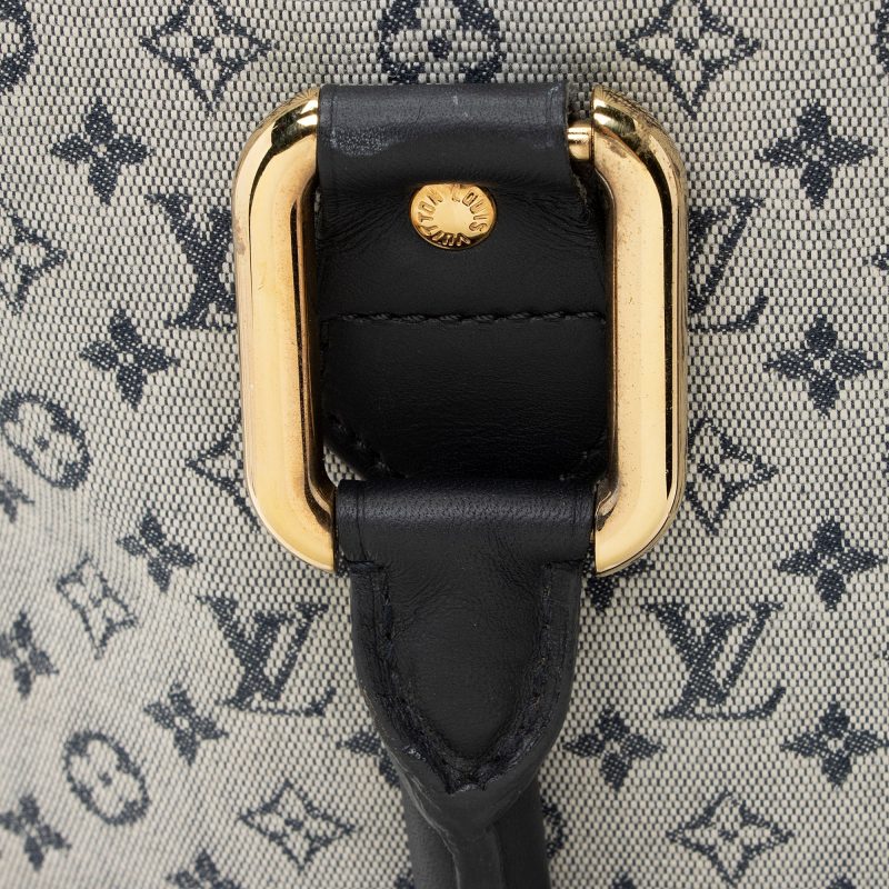 Louis Vuitton Vintage Monogram Mini Lin Alma Haut Satchel (SHF-22280) - Image 17