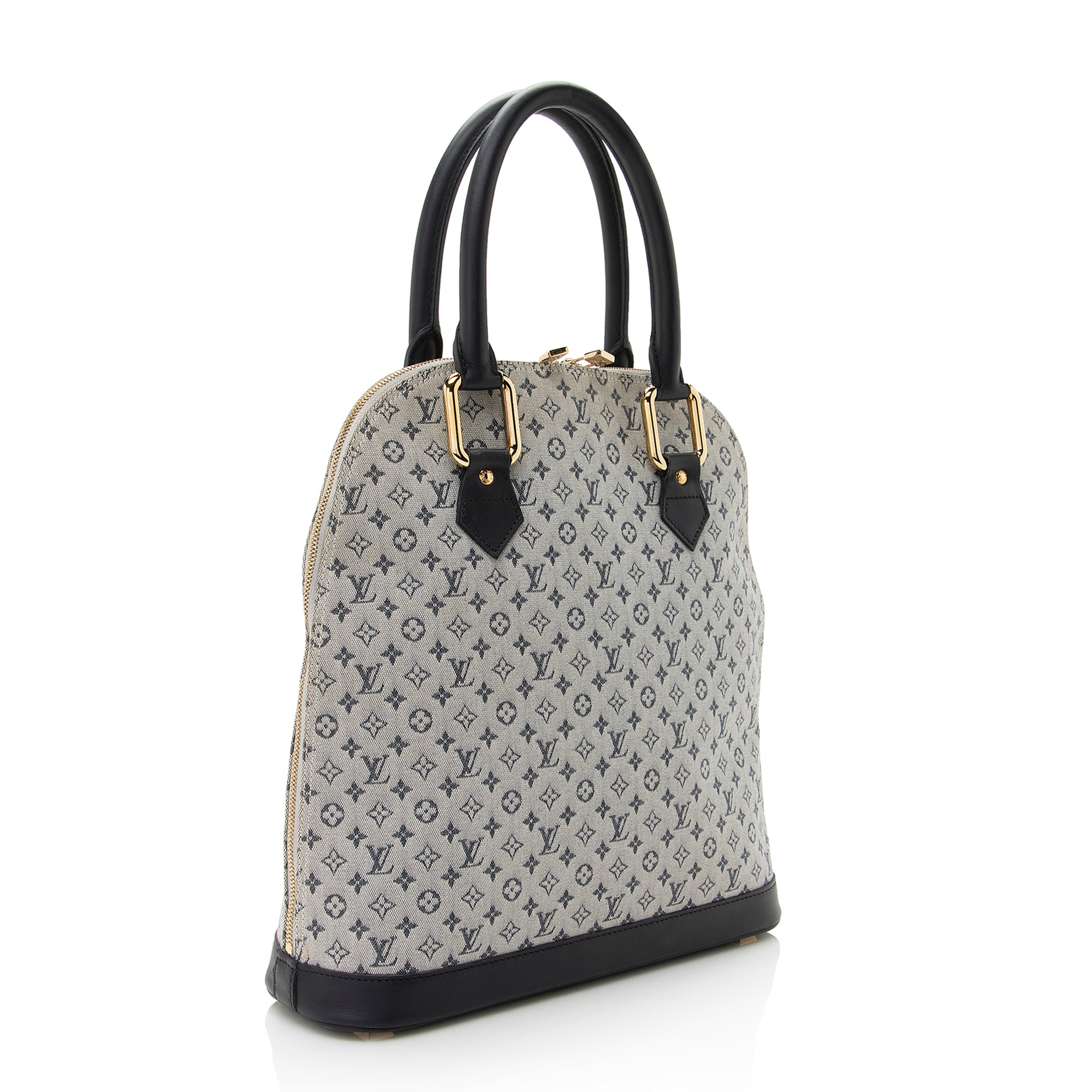 Louis Vuitton Vintage Monogram Mini Lin Alma Haut Satchel (SHF-22280)