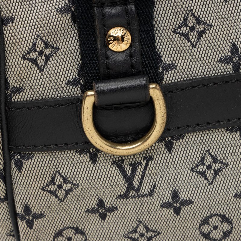 Louis Vuitton Vintage Monogram Mini Lin Josephine PM Satchel (SHF-6YqJYt) - Image 12