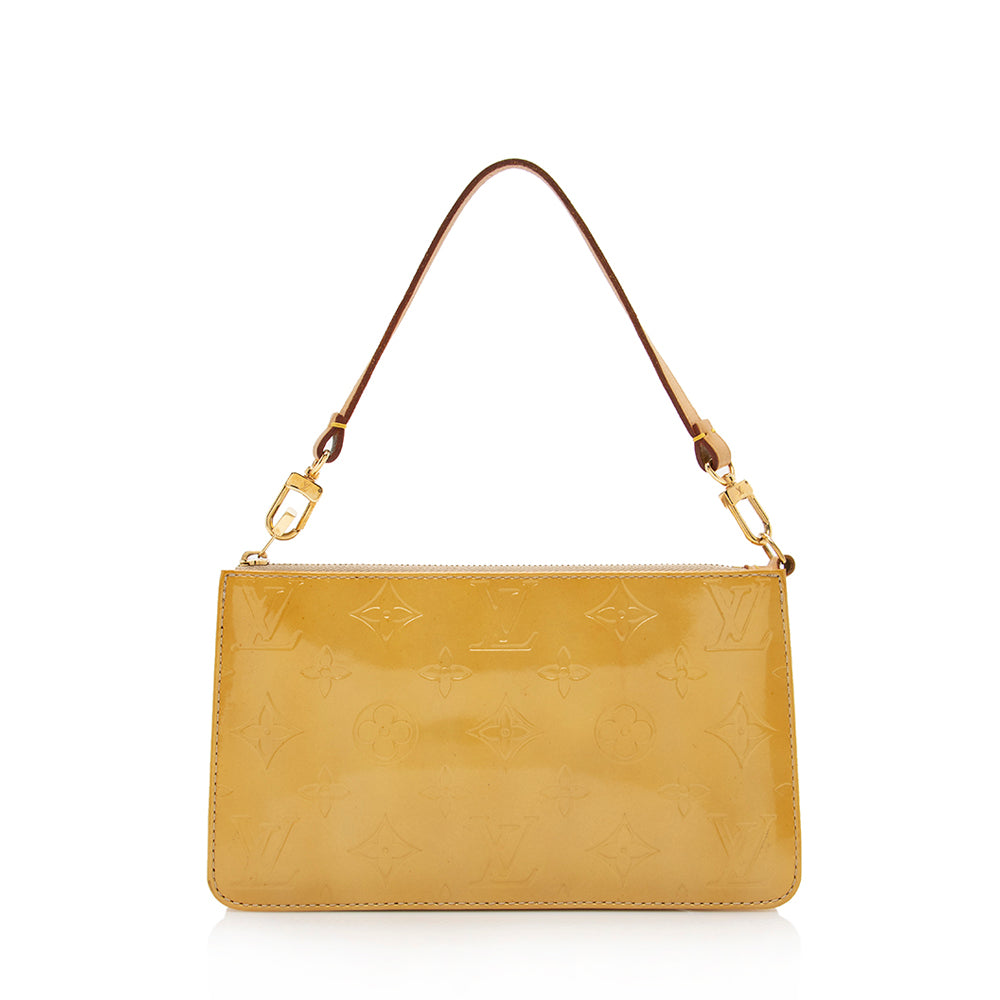 Louis Vuitton Vintage Monogram Vernis Lexington Pochette (SHF-13979) - Image 19