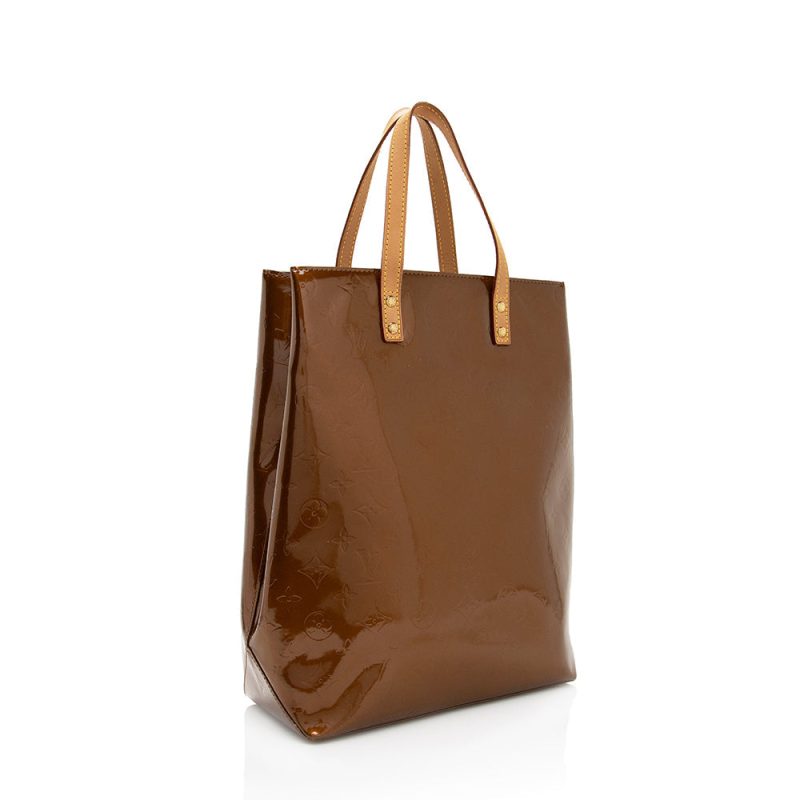 Louis Vuitton Vintage Monogram Vernis Reade MM Tote (SHF-18463)