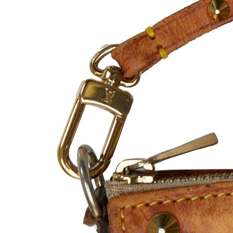Louis Vuitton x Takashi Murakami Monogram Cherry Blossom Pochette Accessoires (SHG-RrgtNO) - Image 13
