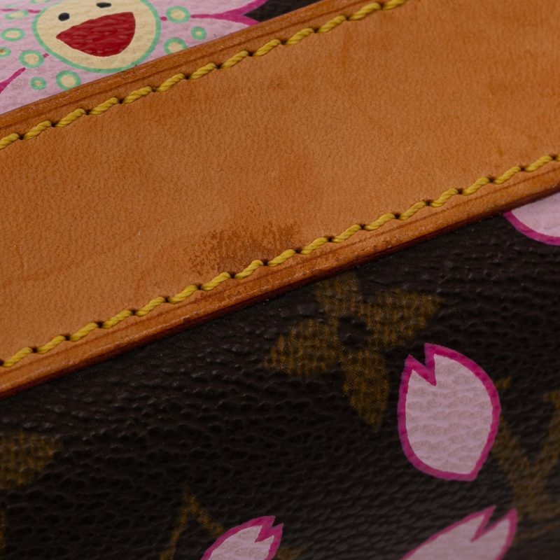 Louis Vuitton x Takashi Murakami Monogram Cherry Blossom Sac Retro (SHG-vdPaZQ) - Image 11