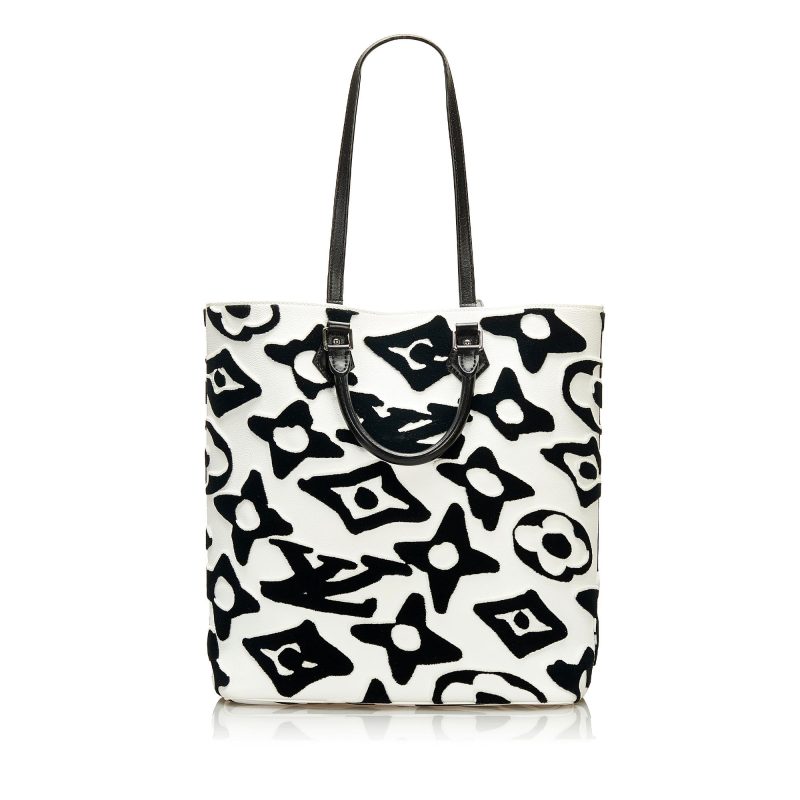 Louis Vuitton x Urs Fischer Tufted Monogram Cabas (SHG-NOwzVR) - Image 10