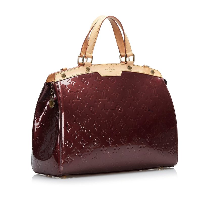 Louis Vuitton Brea GM Red Monogram Vernis - Image 2