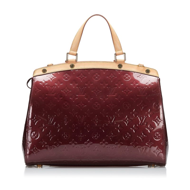 Louis Vuitton Brea GM Red Monogram Vernis - Image 3