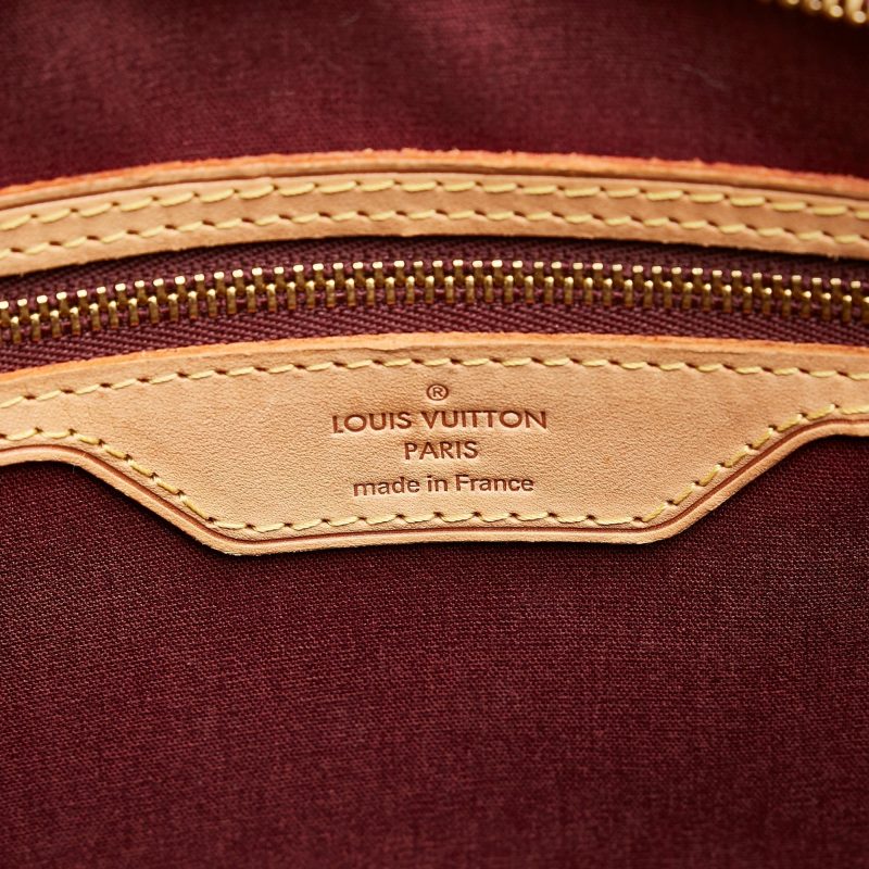 Louis Vuitton Brea GM Red Monogram Vernis - Image 6