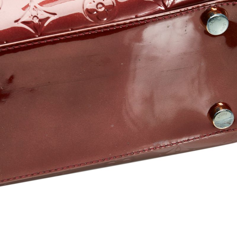 Louis Vuitton Brea GM Red Monogram Vernis - Image 8