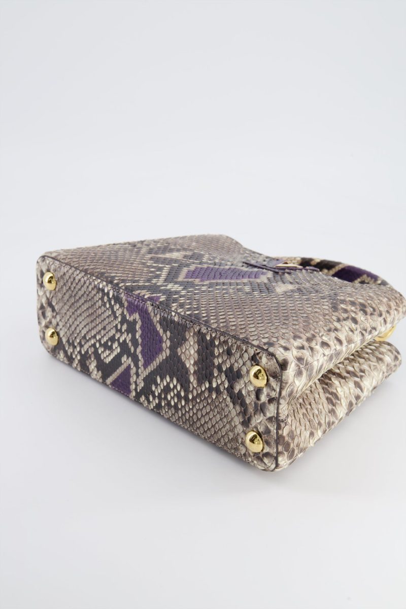 Louis Vuitton Python Capucines BB Bag with Gold Hardware - Image 15