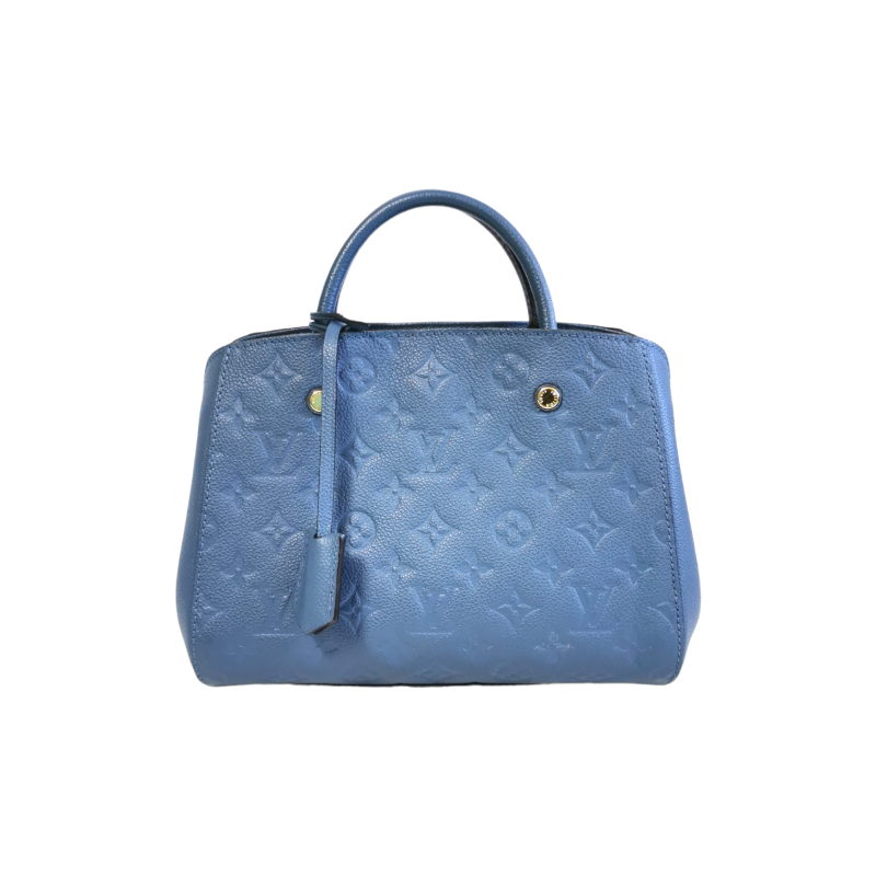 Louis Vuitton Montaigne BB Blue Monogram Empreinte - Image 2