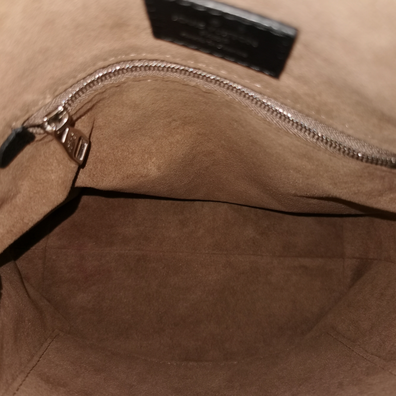 Louis Vuitton Babylone Chain BB Black Mahina - Image 11