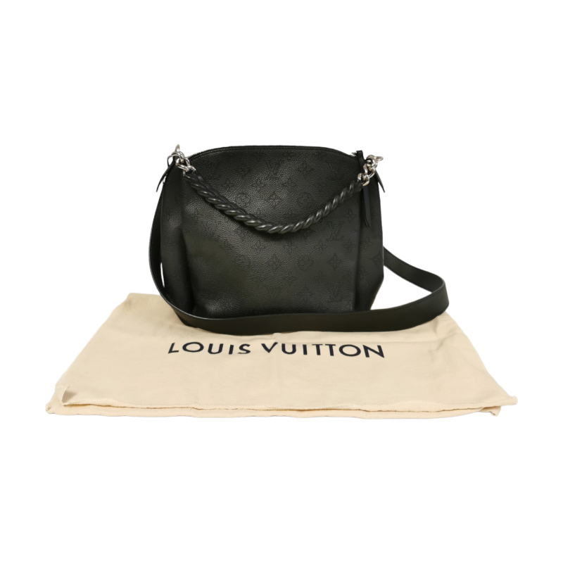 Louis Vuitton Babylone Chain BB Black Mahina - Image 12