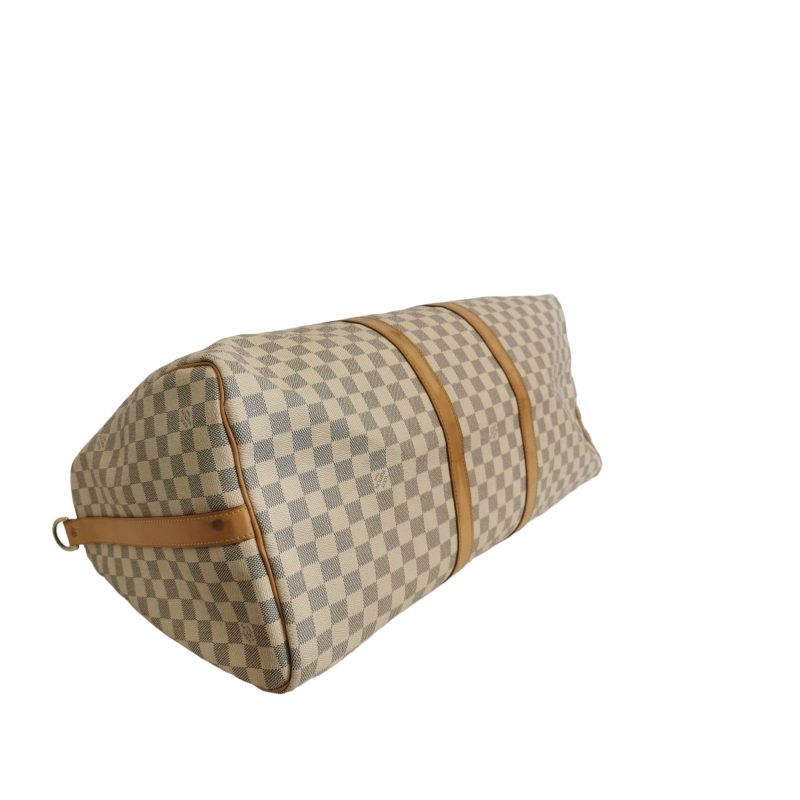 Louis Vuitton Keepall 55 Damier Azur Canvas - Image 7