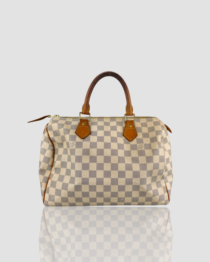 Louis Vuitton Speedy 30 Azur Damier - Image 9