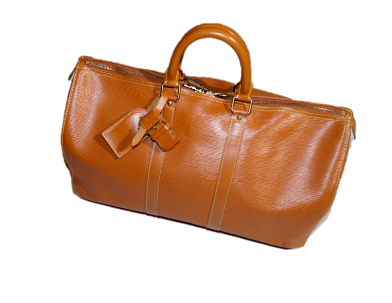 Louis Vuitton 45 Keepall Cognac - Image 3