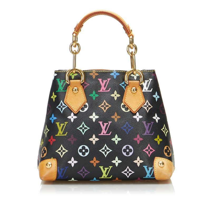 Louis Vuitton Audra Black Multicolor Monogram Canvas - Image 8
