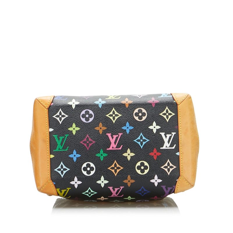 Louis Vuitton Audra Black Multicolor Monogram Canvas - Image 3