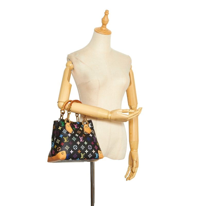 Louis Vuitton Audra Black Multicolor Monogram Canvas - Image 7