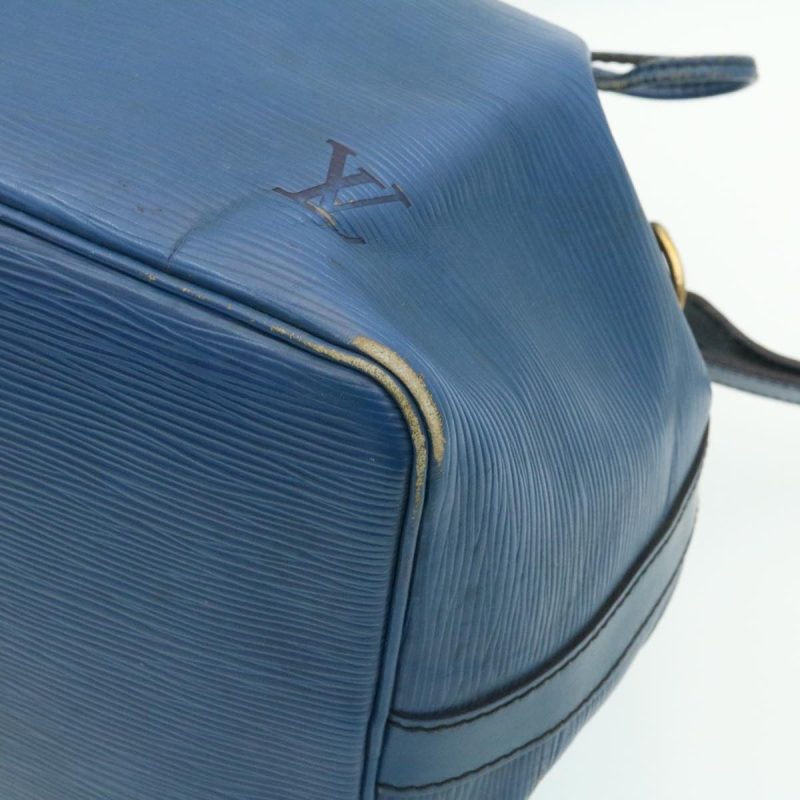 LOUIS VUITTON Epi Petit Noe Shoulder Bag Blue M44105 LV  ai182 - Image 9